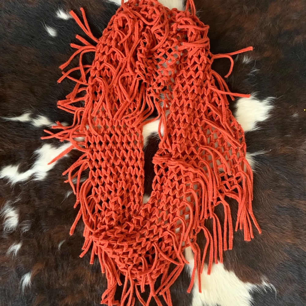 Orange scarf